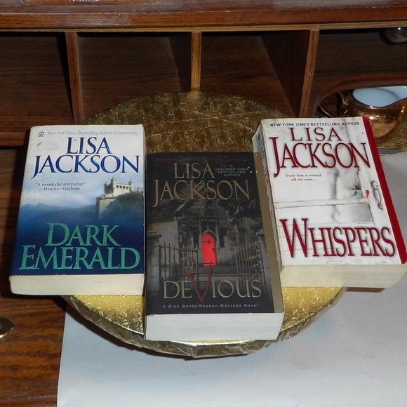 Books - (set/3)) -  "Dark Emerald",  "Whispers", &  "Devious" - Picture 1 of 1